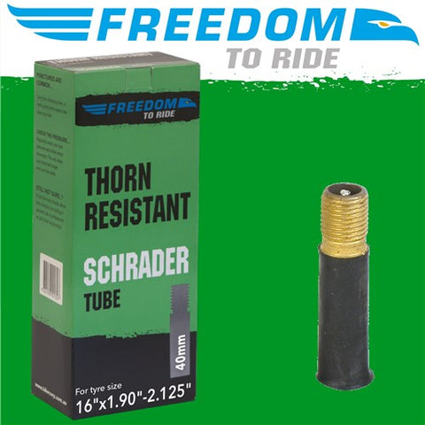 Freedom Tube 16 x 1.90-2.125 Thorn Resistant Schrader