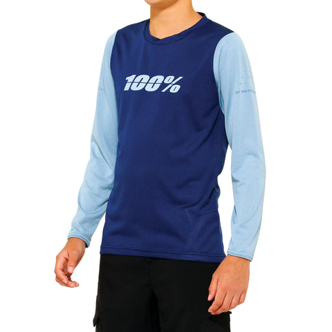 100% Youth Ridecamp LS Jersey